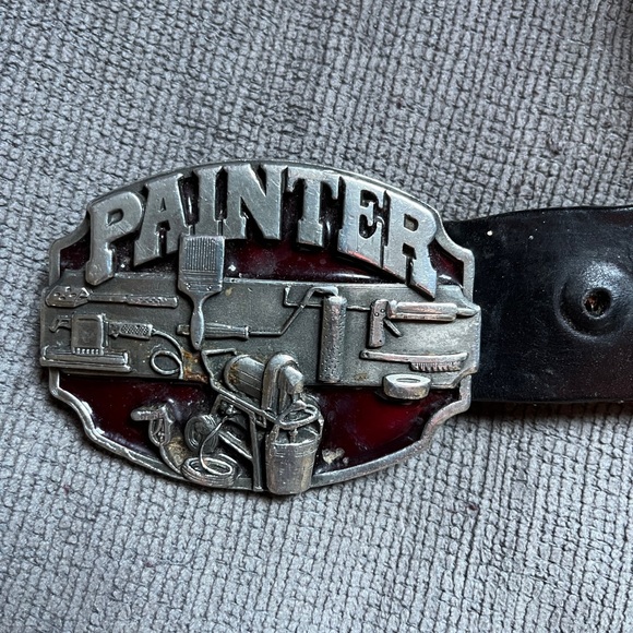 Other - Painter Belt Buckle with Tools Design